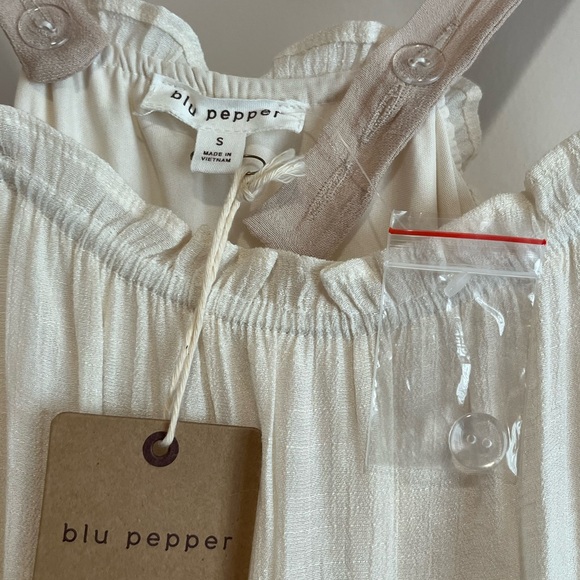 Blu Pepper Tiered Colorblock Maxi Dress – Small (NWT) - Picture 12 of 12